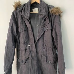 Loft grey parka